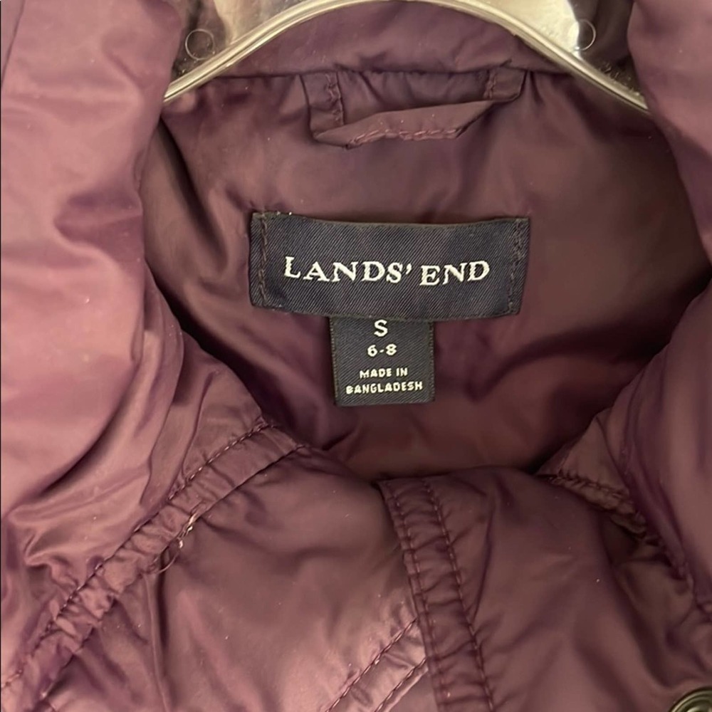 Ladies Lands’ End Down Puffer Vest Size S - Picture 2 of 7
